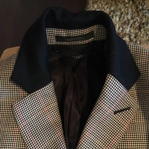 Amazing Rag & Bone slim-fit coat in houndstooth
